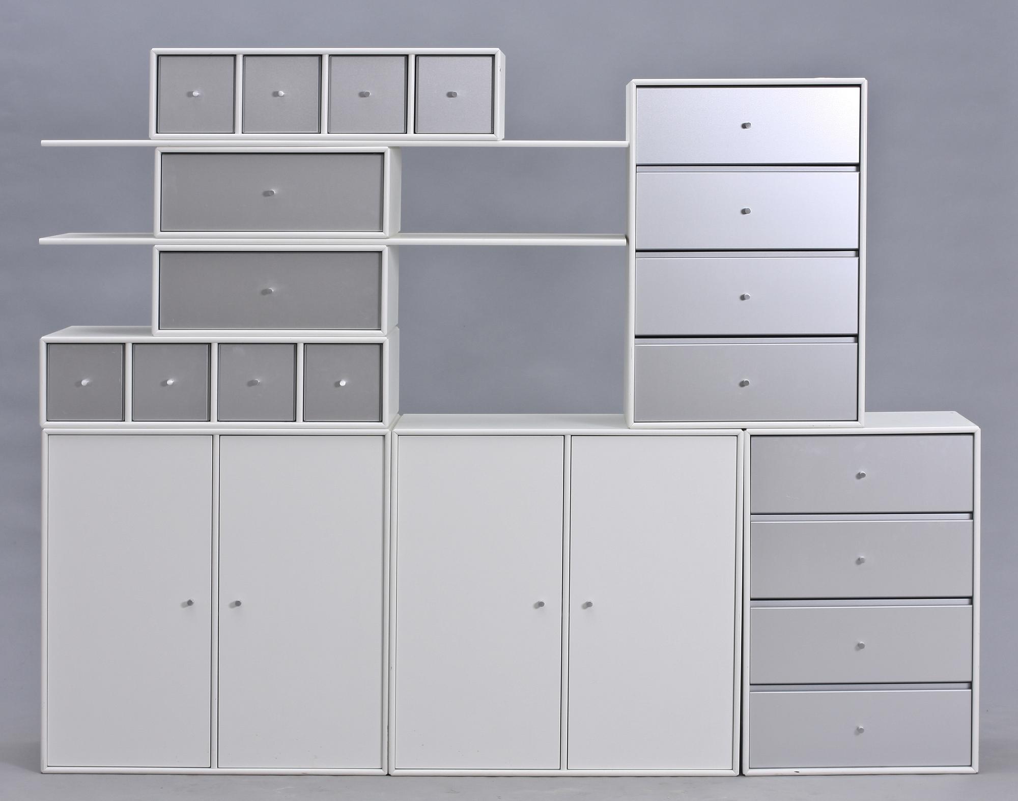 HYLLSYSTEM 8 delar, Montana, Peter P Lassen Danmark.