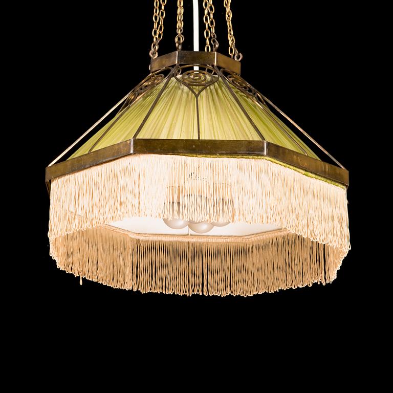 An early 20th century pendant light by Allan Helenius.