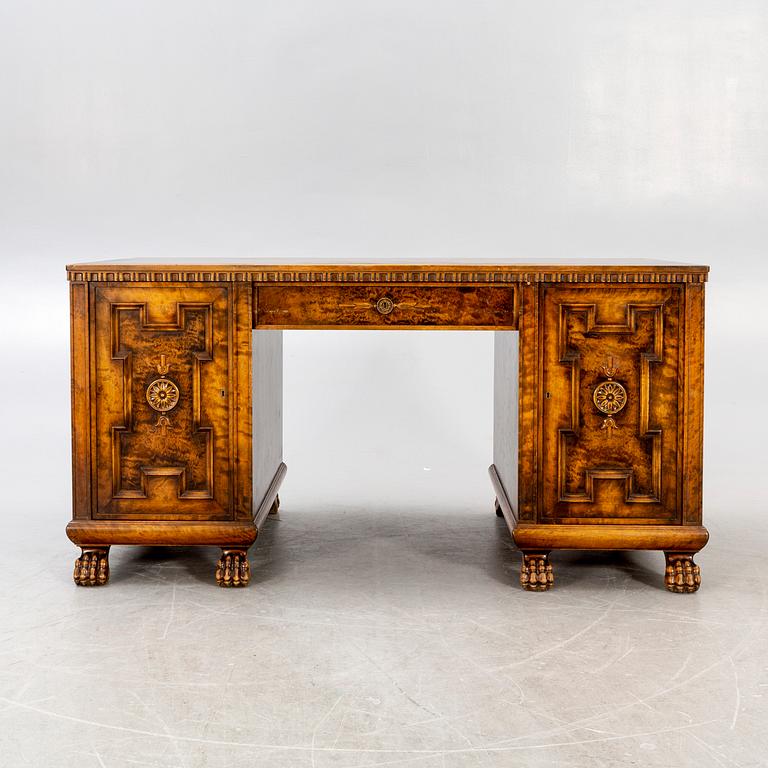 A possibly Axel Einar Hjort 1920s birch desk.