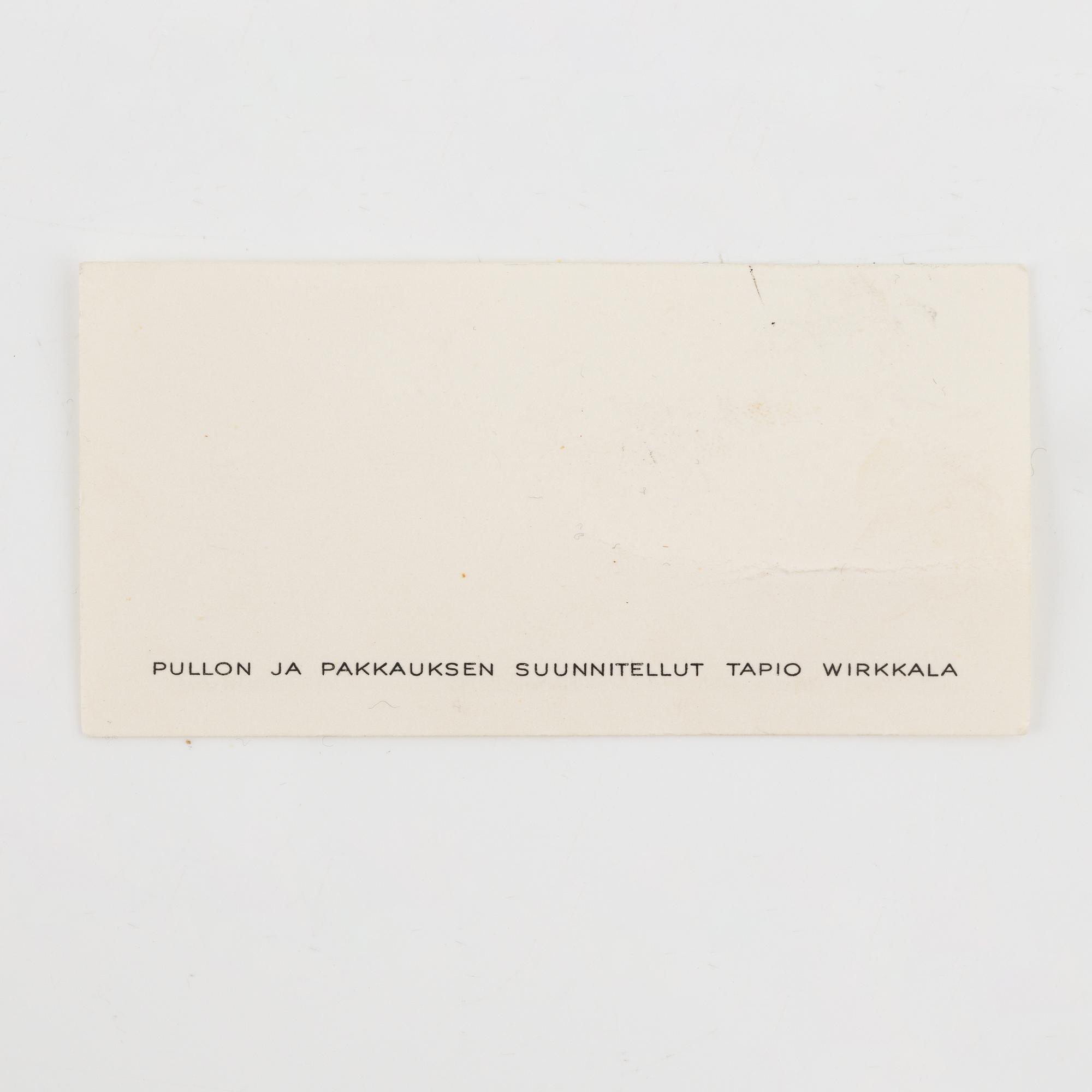 Tapio Wirkkala, glas, 15 delar, mestadels Iittala, Finland.