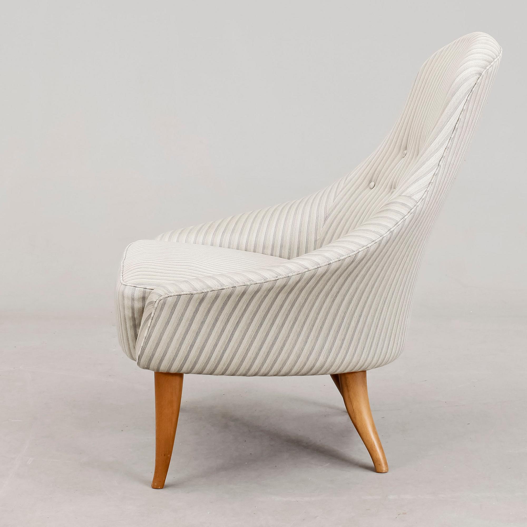 FÅTÖLJ, "Lilla Adam", Kerstin Hörlin-Holmqvist, NK:s verkstäder, Nyköping.