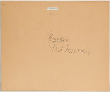 STIG CLAESSON (SLAS), blandteknik på papper, signed.