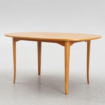 Carl Malmsten, coffee table, "Ovalen 2", Åfors Möbelfabrik, second half of the 20th century.