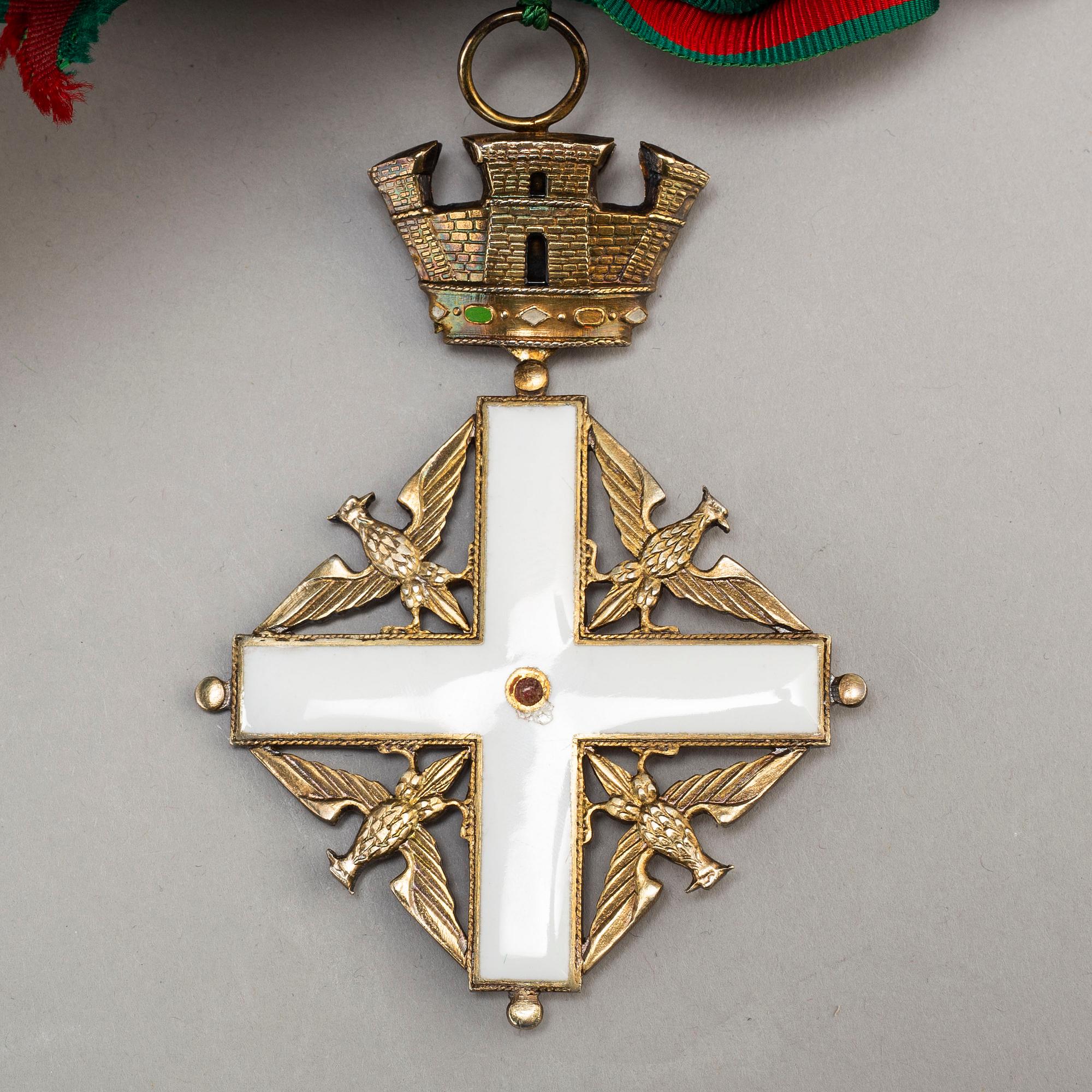 Order of Merit, Italian republic and Order of Merit Austrian republic.