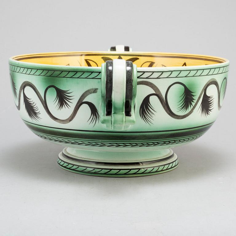 ARTHUR PERCY, skål, fajans, Gefle.