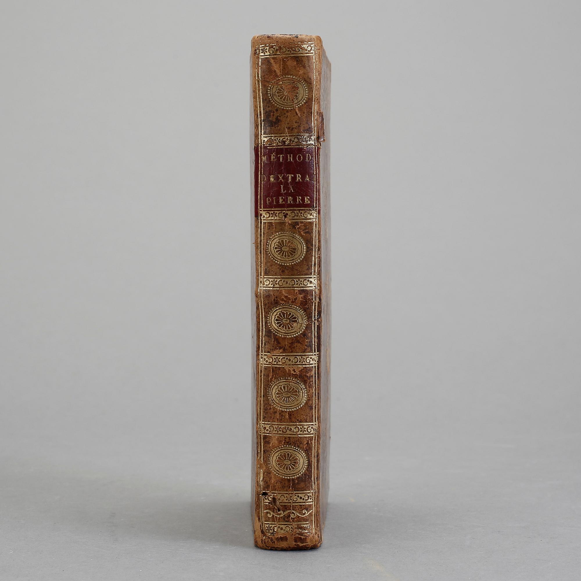 BOK, "NOUVELLE METHODE pour extraire la pierre", Paris 1779.
