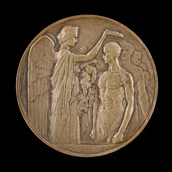 MEDALJ, brons, olympiaden i Paris 1924.