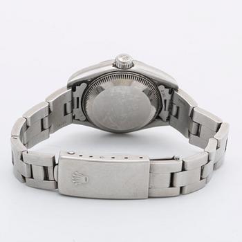 ROLEX Oyster Perpetual Date ladies wristwatch, c:a 26 mm.