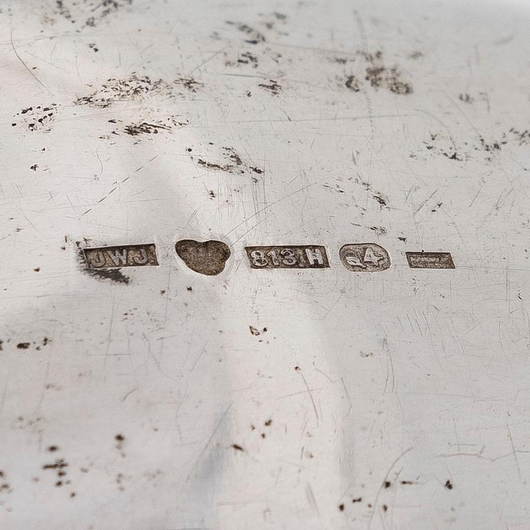 J.W. Jokiniemi, soppslev, silver, Nystad 1897.