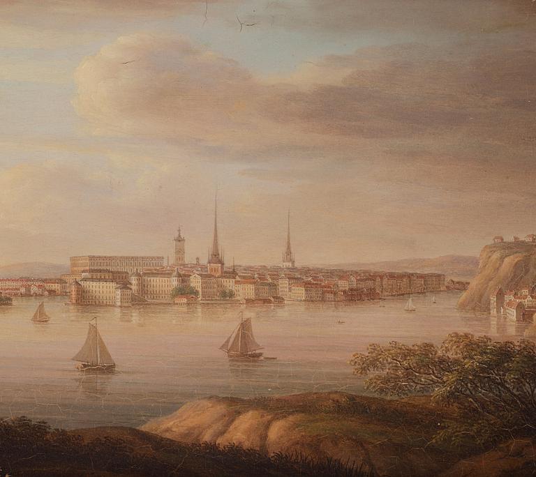 Fredric Werner (Verner), Overlooking Stockholm from Djurgården & from the West.