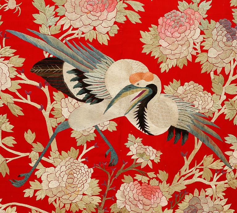 A chinese embrodery, first half of/mid 20th century.