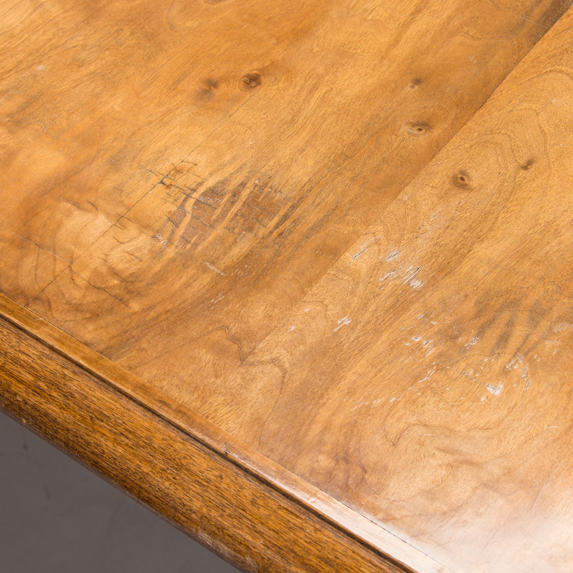 A 1920s conference table / dinner table.