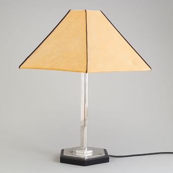 BORDSLAMPA, art deco, 1900-talets andra kvartal.