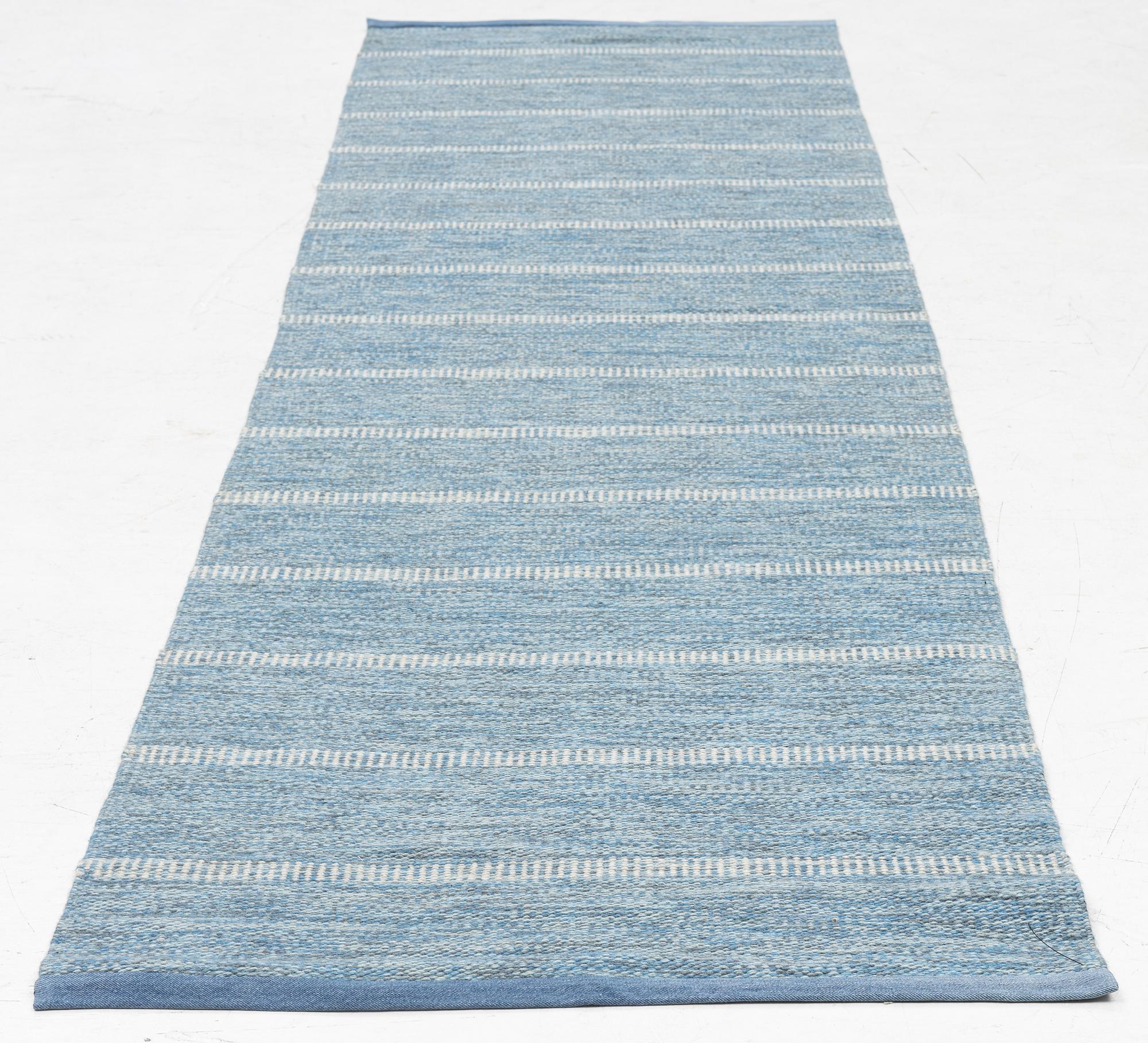 Gallerimatta, rölakan, 1900-talets mitt, ca 268 x 70 cm.