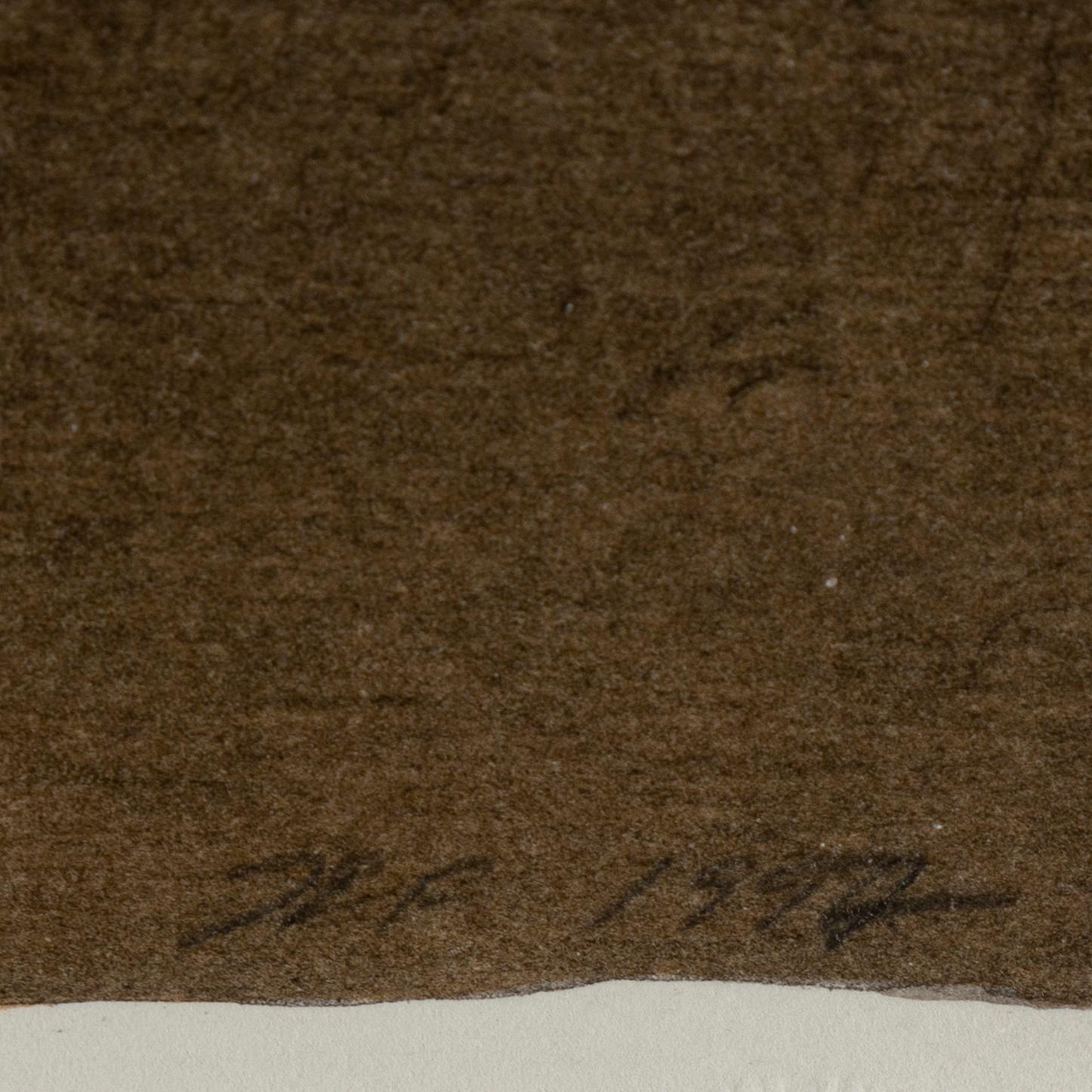 JOHN-E FRANZÉN, lithograph in colours, 1997, signed 97/250.