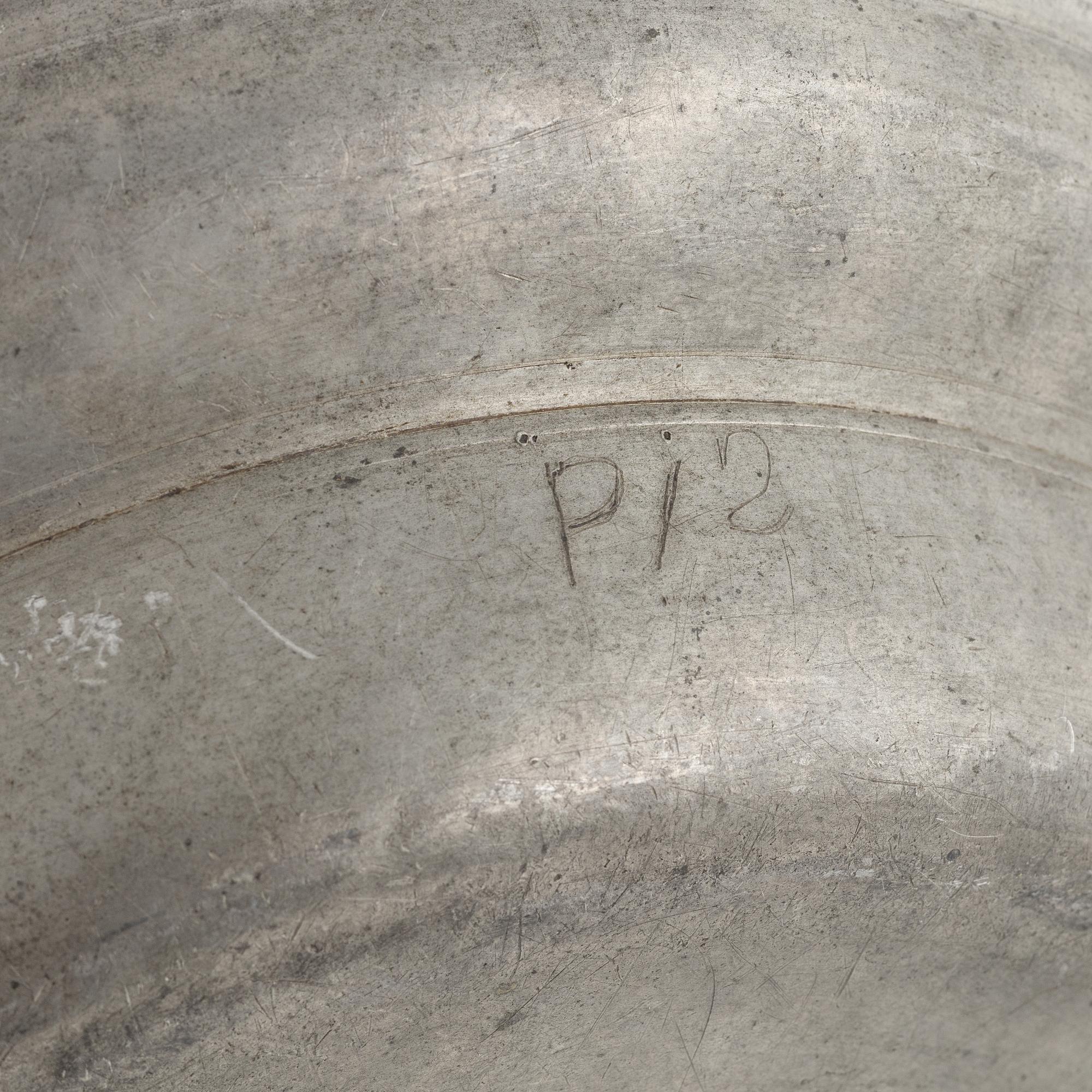 A group of eight Swedish pewter dishes, 18th-20th Century, including Mathias Norling, Jönköping, 1863.