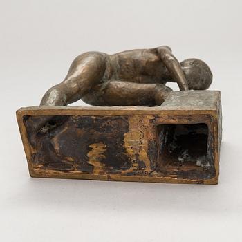 Panu Patomäki, a bronze sculpture, signed and dated. Numbered 2/3.