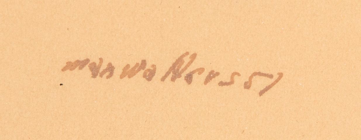 Max Walter Svanberg,  a set of four lithographs signed and dated.