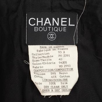 Chanel, jacket, 1993, French size 40 (Swedish size 36).