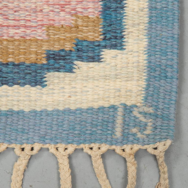 Ingegerd Silow, Matta, rölakan, ca 227-229 x 166,5-168 cm, signerad IS.