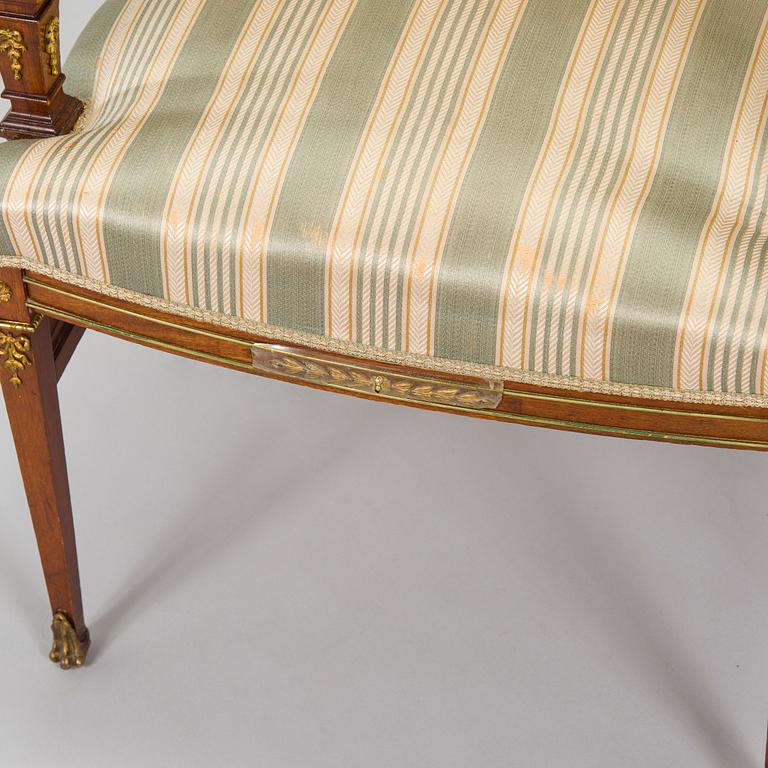 Möblemang, 8 delar, Empirestil, Ryssland, 1900-talets början.