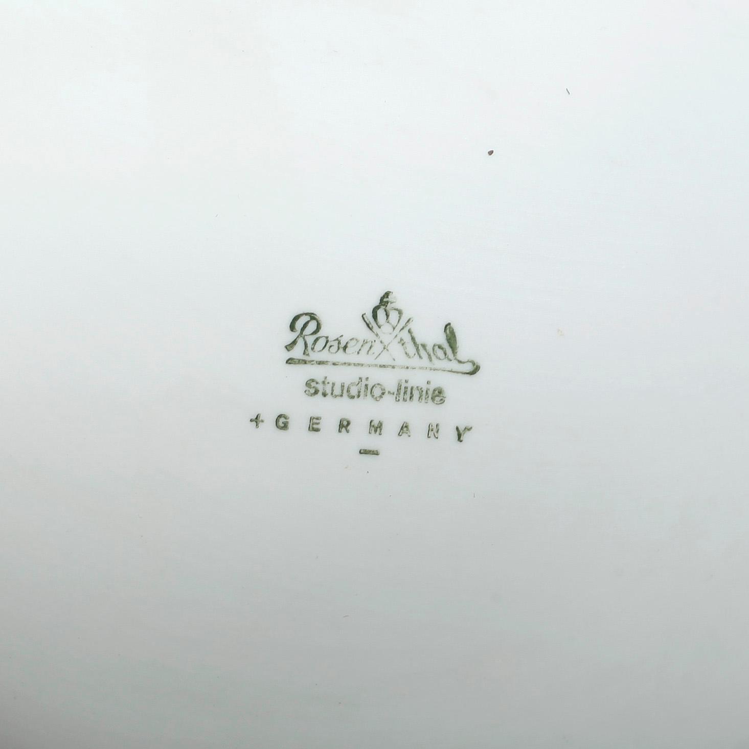 VAS, porslin "Pollo", design Tapio Wirkkala, Studio-Line Rosenthal.