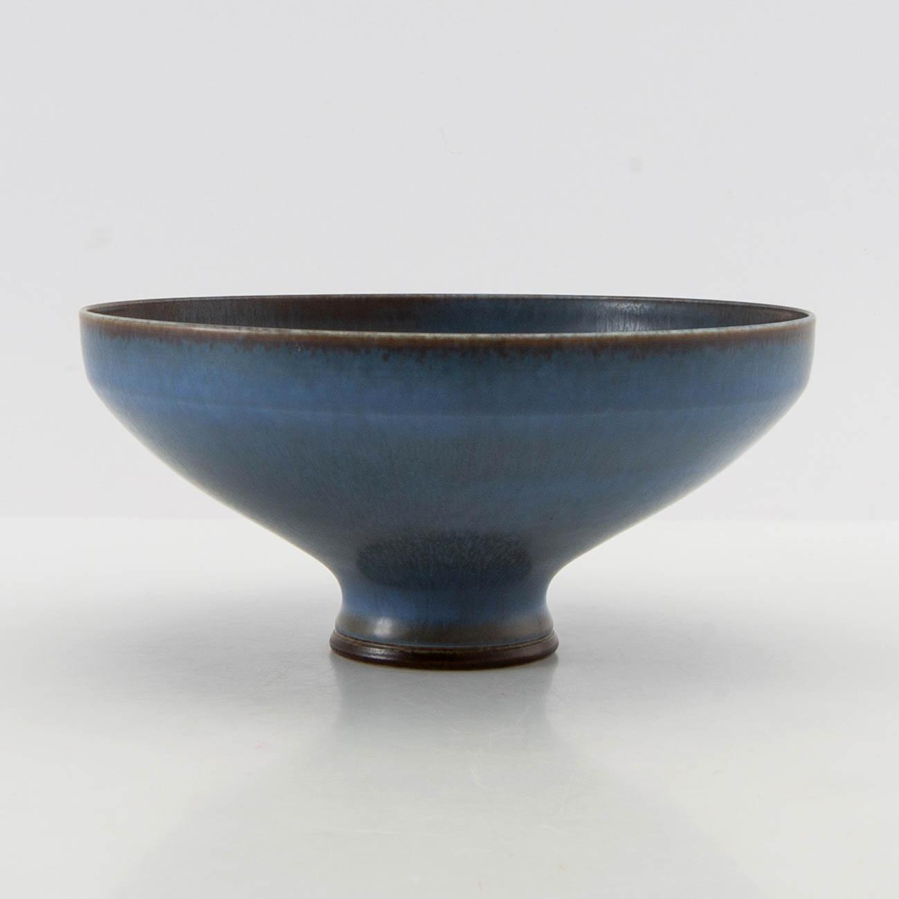 Berndt Friberg, skål, stengods, Gustavsbergs studio, 1964.
