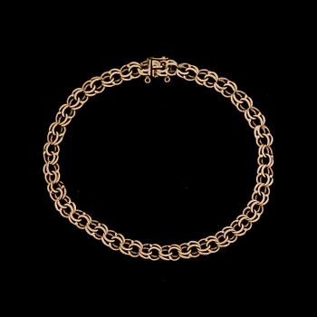 ARMLÄNK, 18k guld. 1950. Vikt ca 7 gram.