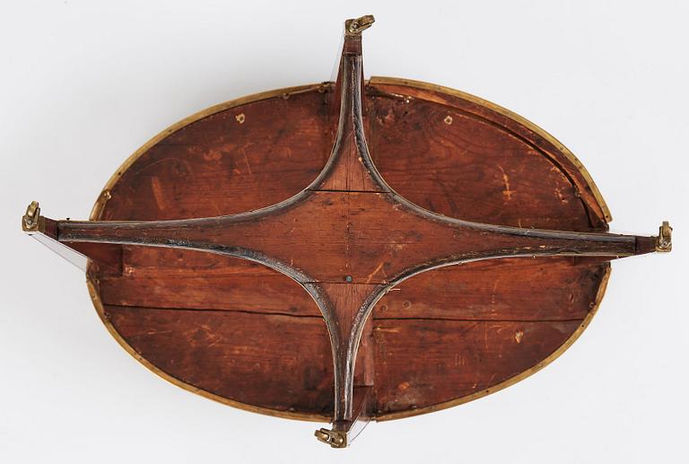 Bord, av Carl Diedric Fick (mästare 1776-1806 i Stockholm), Sengustavianskt.