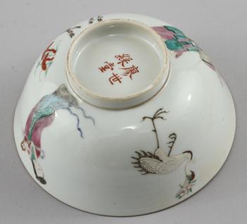 SKÅL, porslin, Kina, 1900-tal.