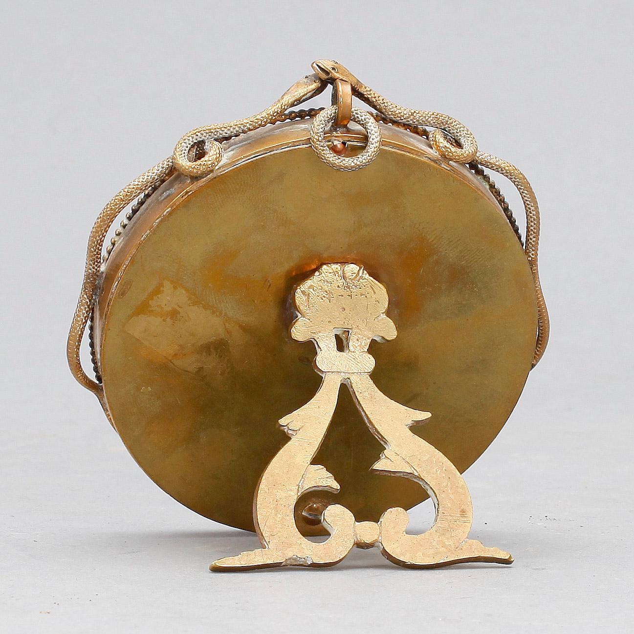 MINIATYRMÅLNING, på ben, okänd konstnär, ej signerad, 1800-tal.