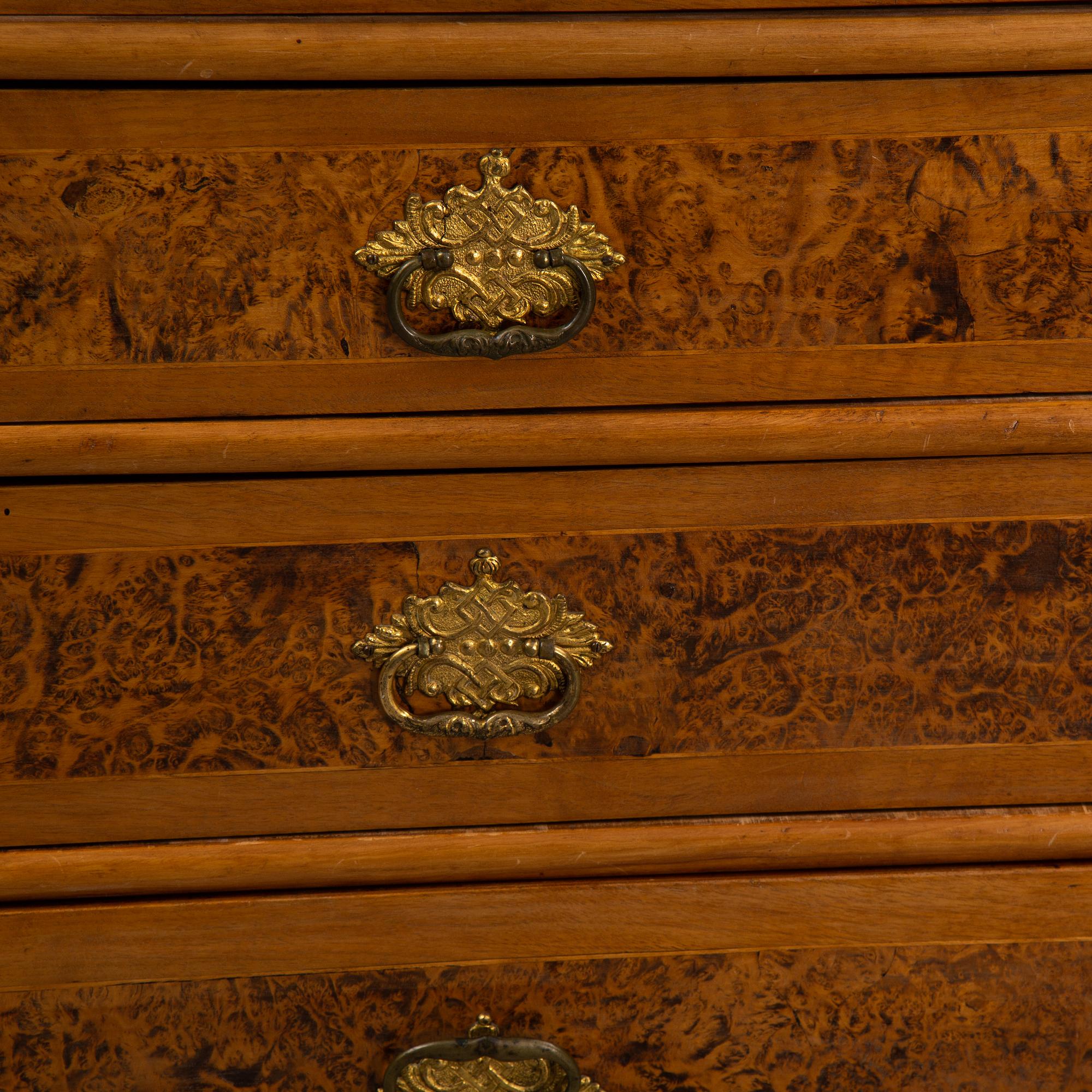 A late Baroque cabinet, first half of the 18th Century.