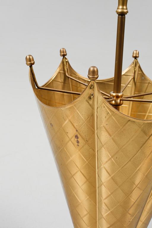 PARAPLYSTÄLL, mässing, 1900-talets andra hälft.