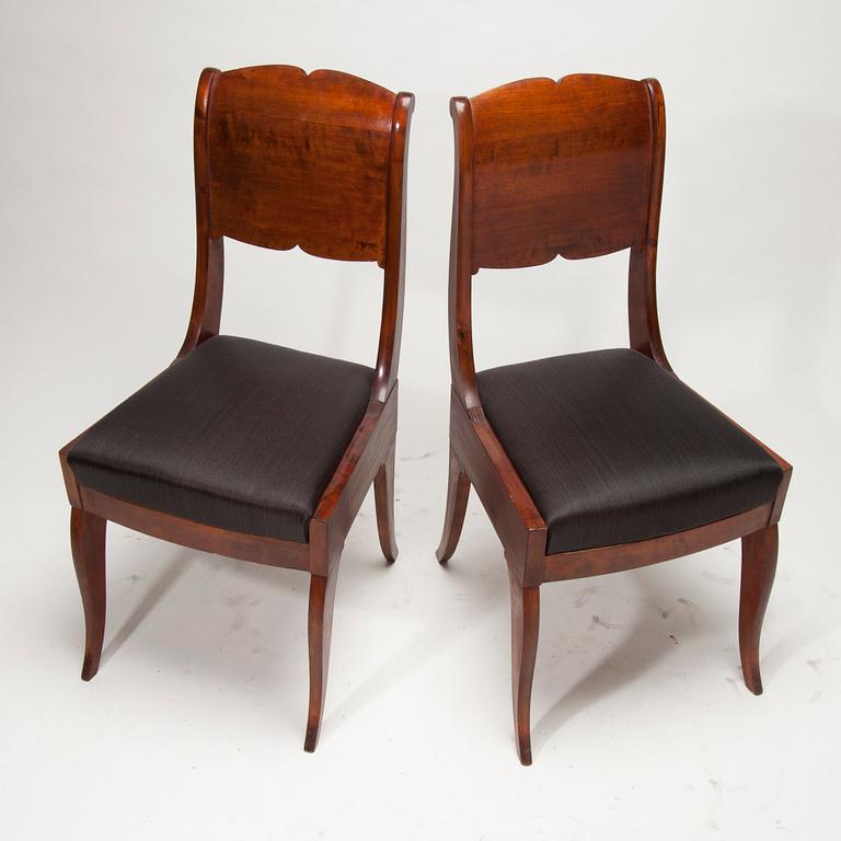 STOLAR, 2 st, biedermeier, 1800-talets slut.
