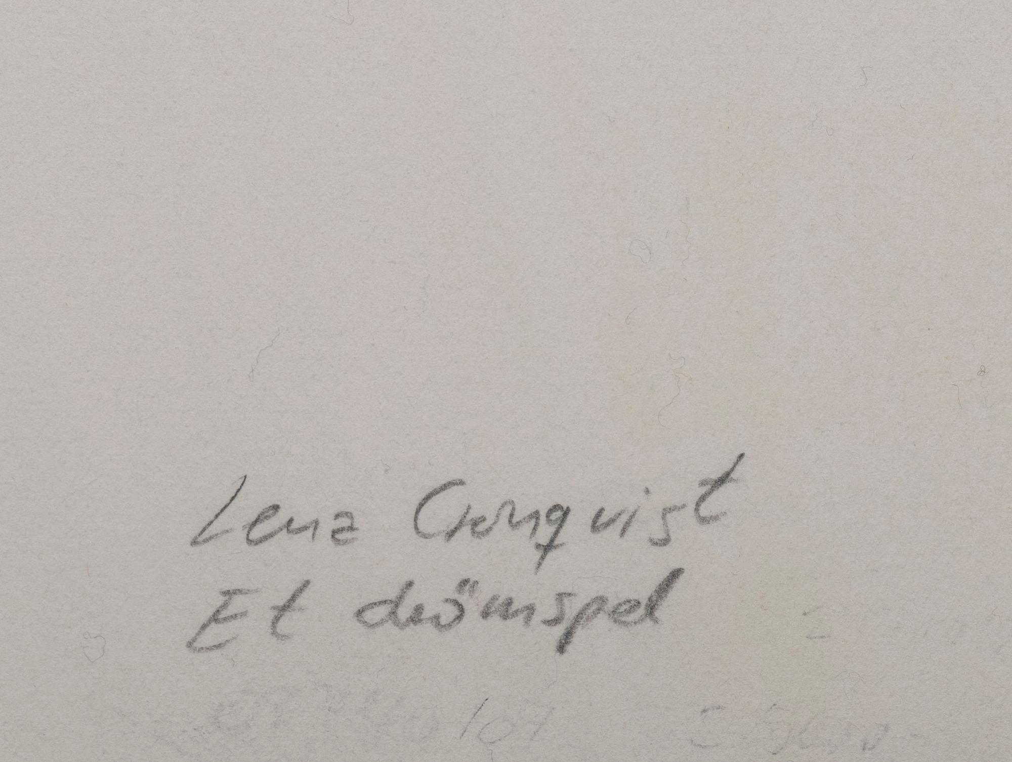 Lena Cronqvist, Untitled, from the portfolio: "August Strindberg, Ett Drömspel".