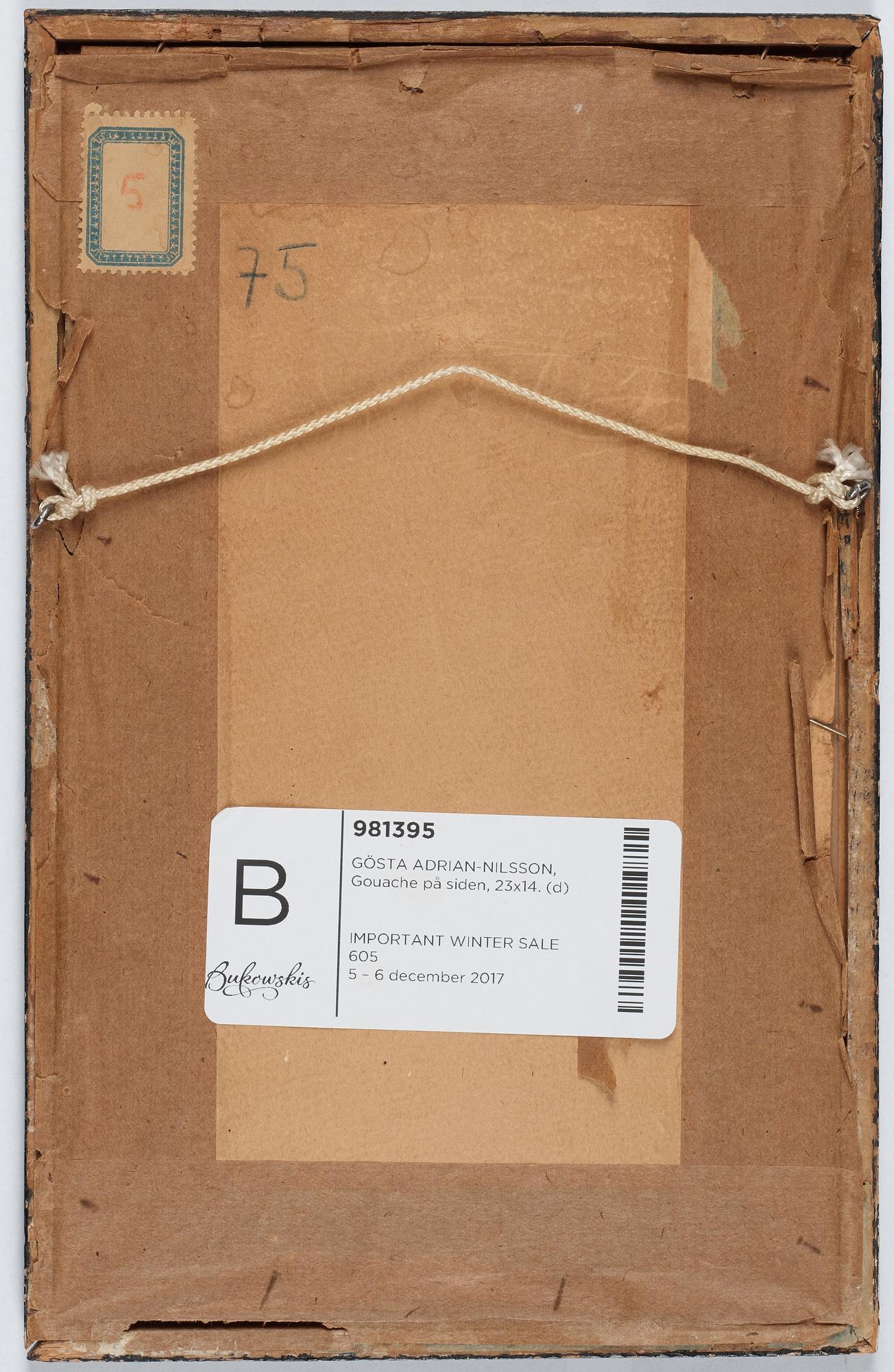 Gösta Adrian-Nilsson, Mytologisk scen.