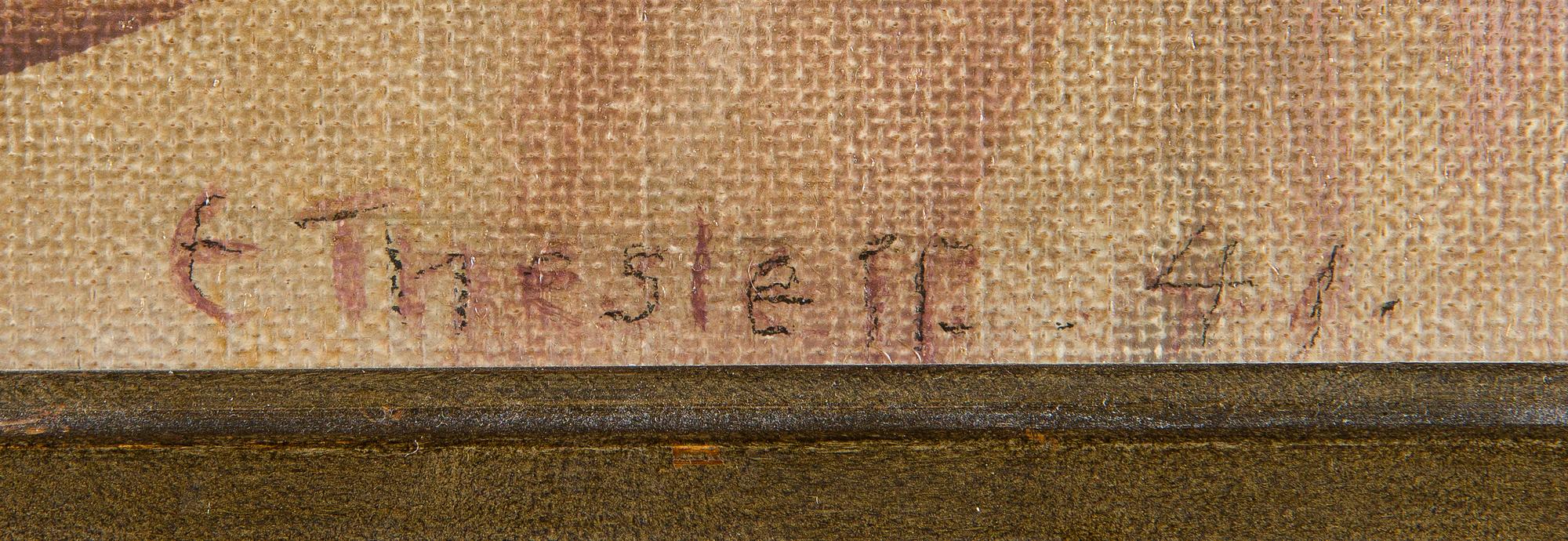 Ellen Thesleff, Kukkia maljakossa.