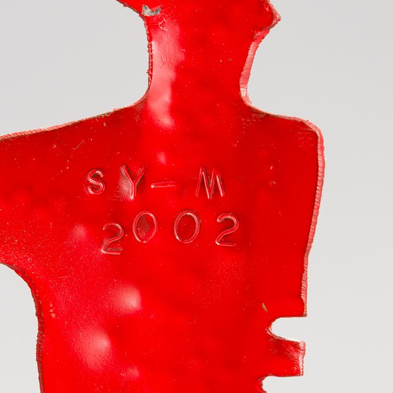 SOILE YLI-MÄYRY, sculpture, metal, signed and dated 2002.