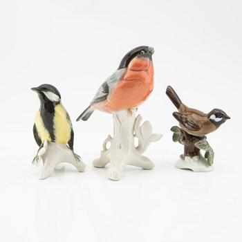 Figurines 5 pcs Rosenthal/Rudolstadt Germany porcelain mid-1900s.