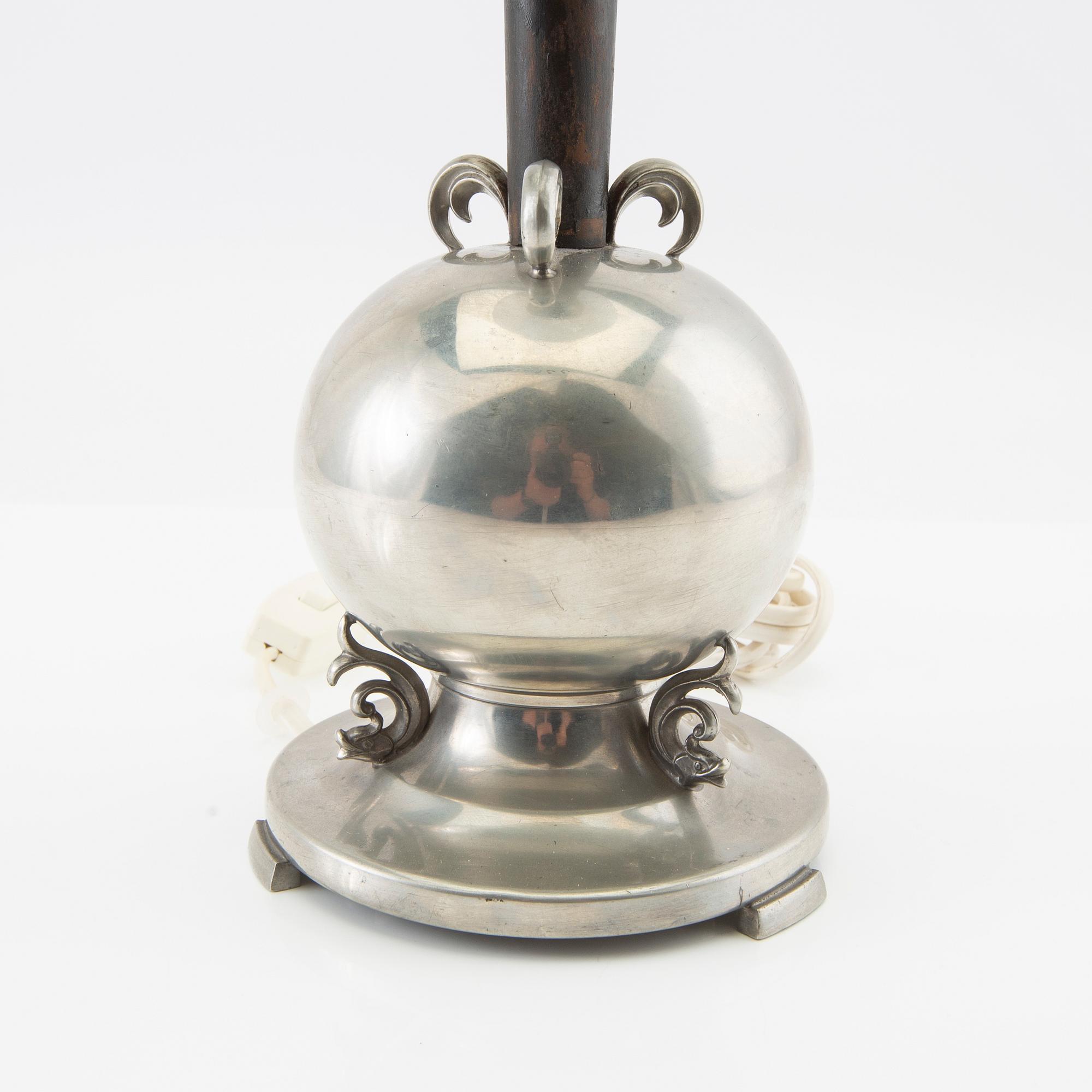 Bordslampa 1940-tal.