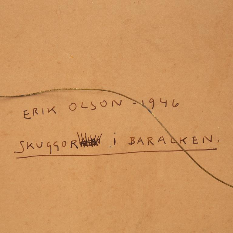 Erik Olson, "Skuggor i baracken".