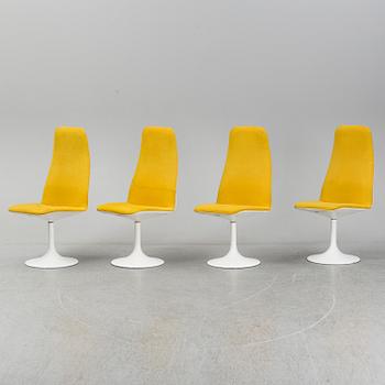 Four chairs by Johanson Design, Markaryd, Sweden.