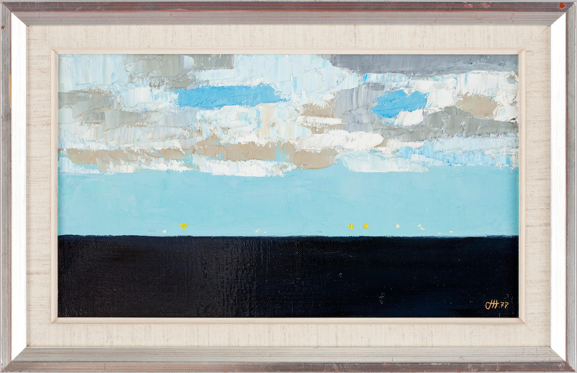 TAGE HEDQVIST, olja på duk, sign. 1979.