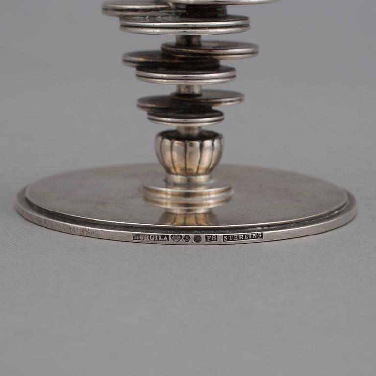 BÄGARE, sterlingsilver, Atelier Borgila, Stockholm 1932. Vikt ca 320 g.