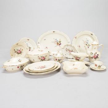 A 113-piece porcelain 'Frijsenborg' dinnerware set, Royal Copenhagen, Denmark.