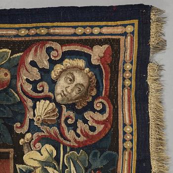 VÄVD TAPET, "Orphée jouant pour les Animaux", norra Nederländerna 1600-talets förra hälft - omkring 1600-talets mitt,