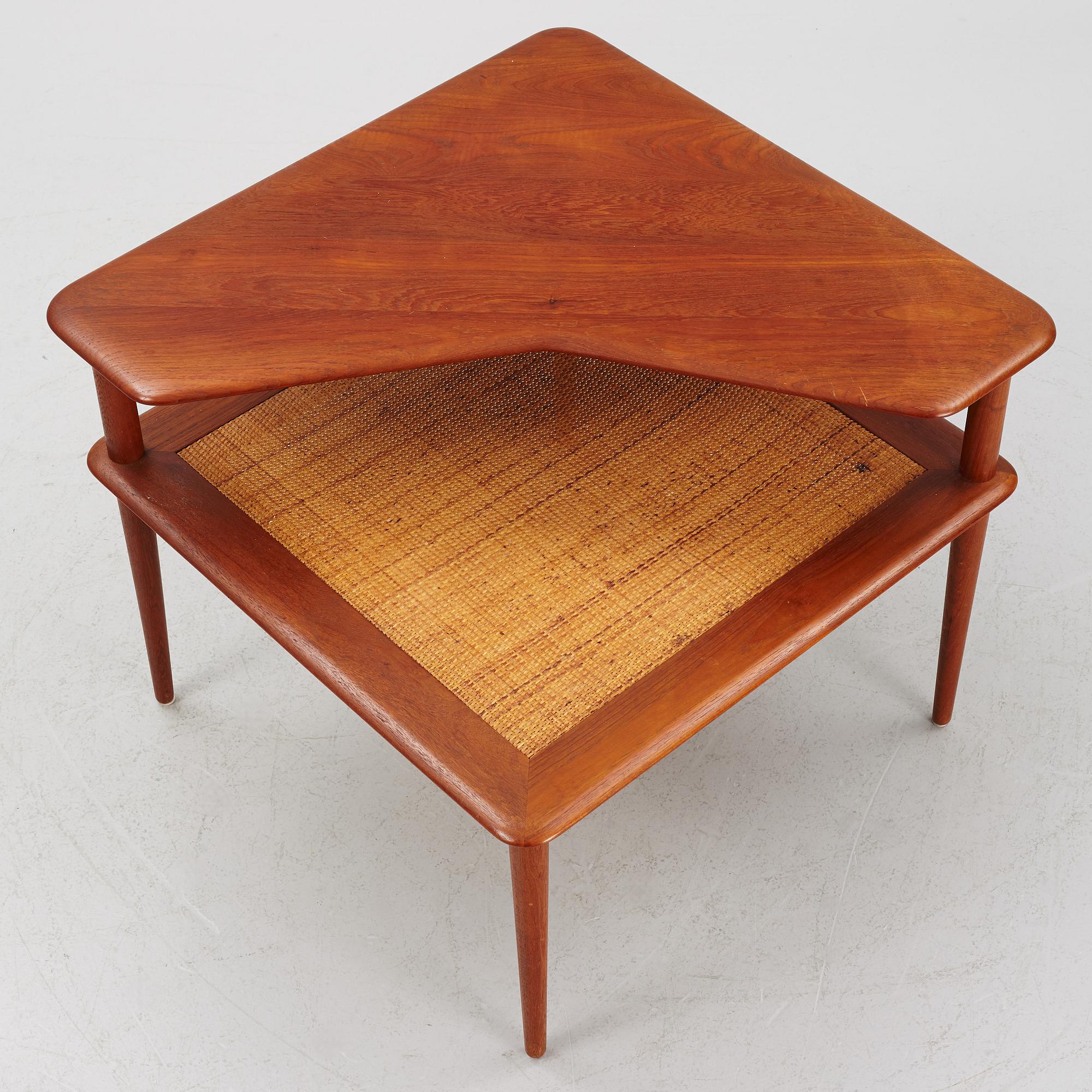 Peter Hvidt & Orla Mølgaard Nielsen, soffbord "Minerva", France & Son, Danmark.