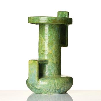 Allan Ebeling, a unique glazed ceramic vase, Torshälla, 1934.
