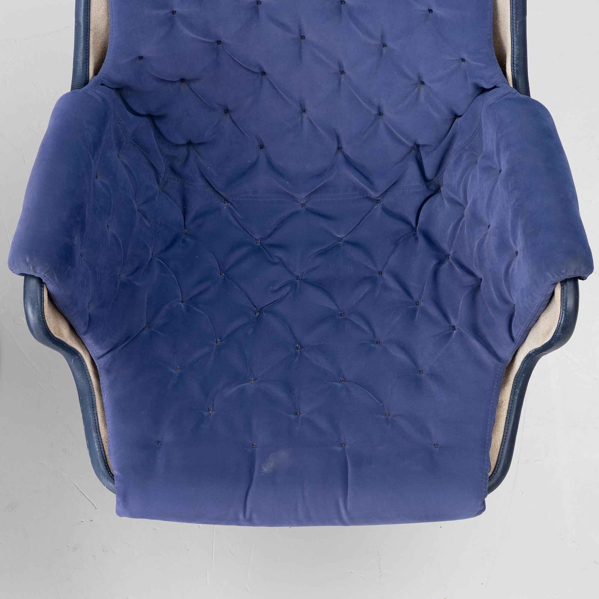 Bruno Mathsson, Armchairs, a pair, Jetson, Dux, second half of the 20th century.