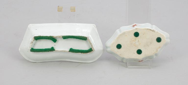 PARTI PORSLIN, 10 delar, Kina/Japan 1700/1800-tal.